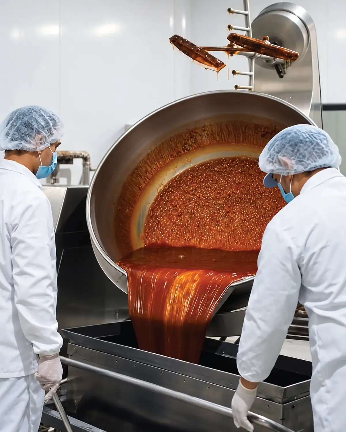 Molten chewy candy production at Chewy Factory, used as the hero video preview image