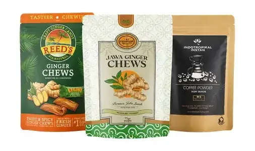 Selected retail packaging examples from Chewy Factory company profile