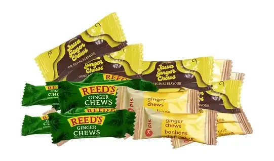 Bulk / Individual Wrap sample packaging from Chewy Factory