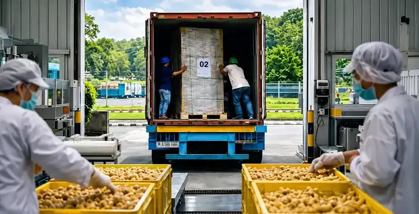 Goods loading and dispatch operations